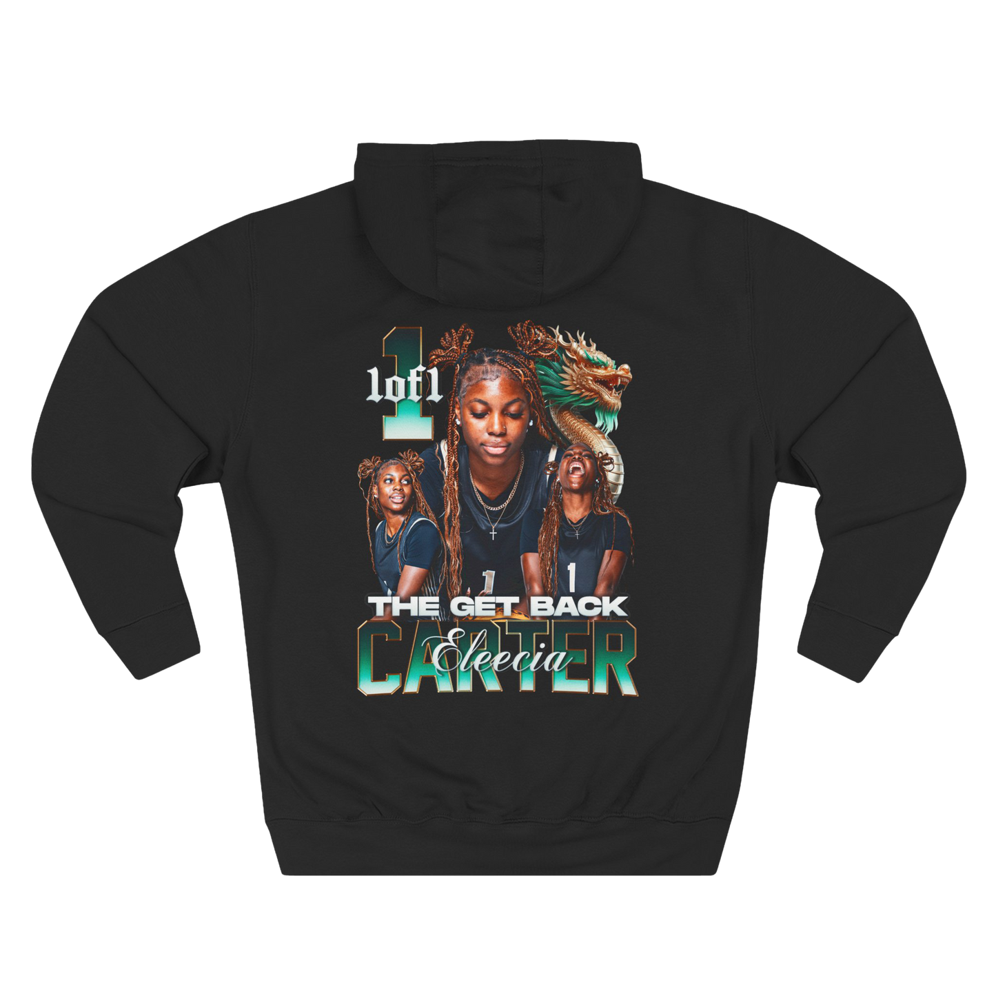 Eleecia Carter Soft-Style Badge Hoodie
