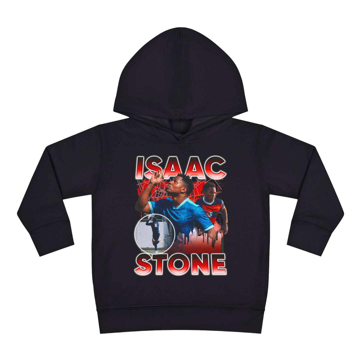 Isaac Stone Toddler Pullover Hoodie