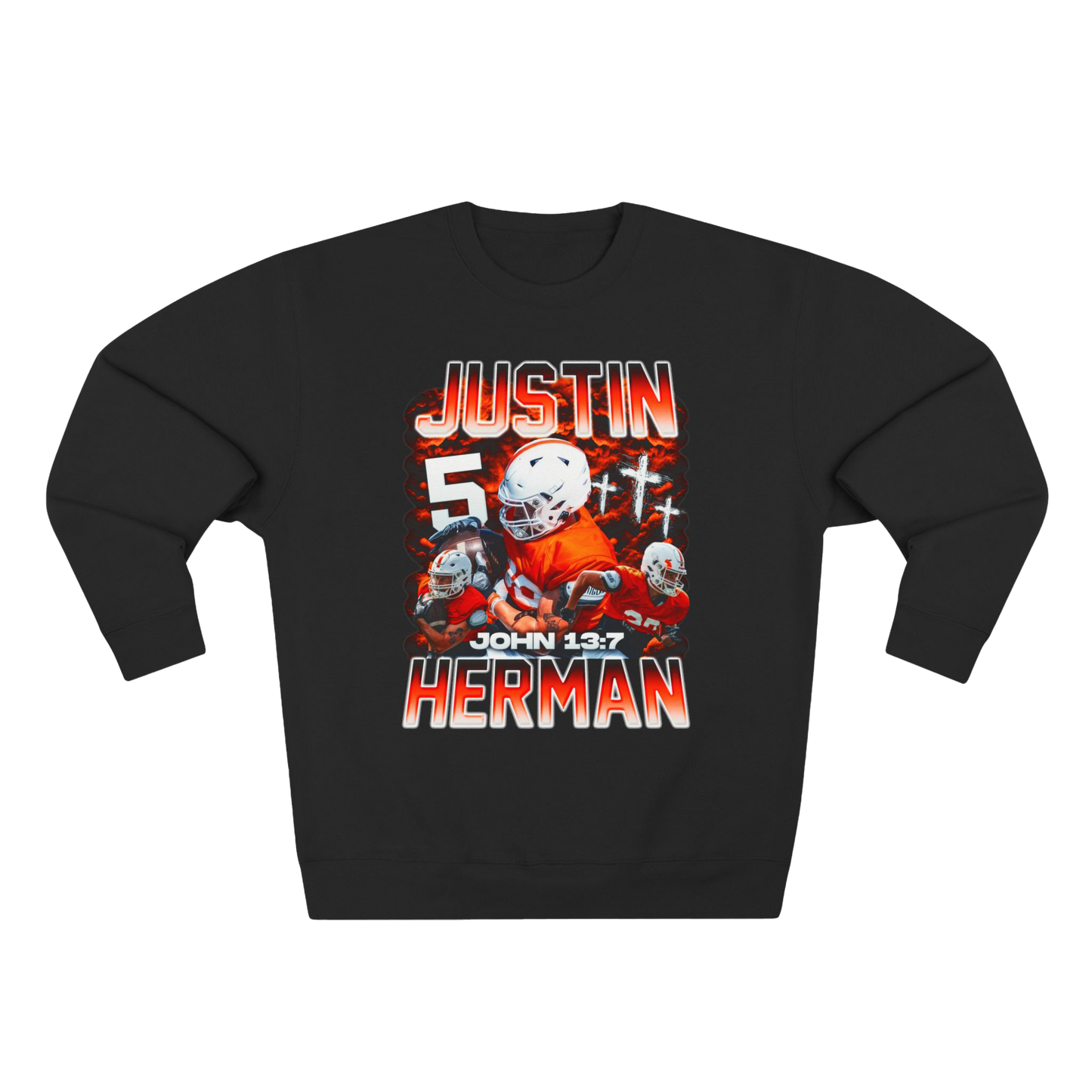 Justin Herman Unisex Crewneck Sweatshirt