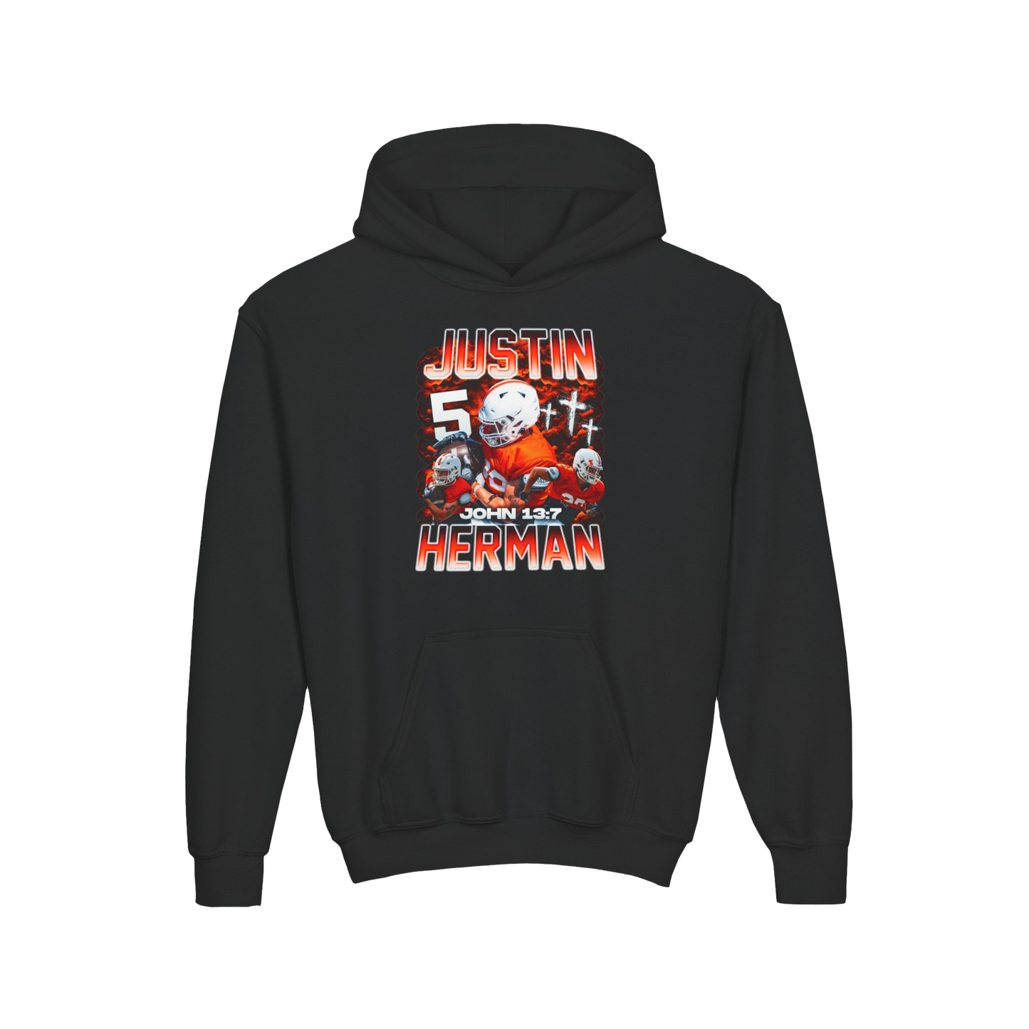 Justin Herman Kids Hoodie