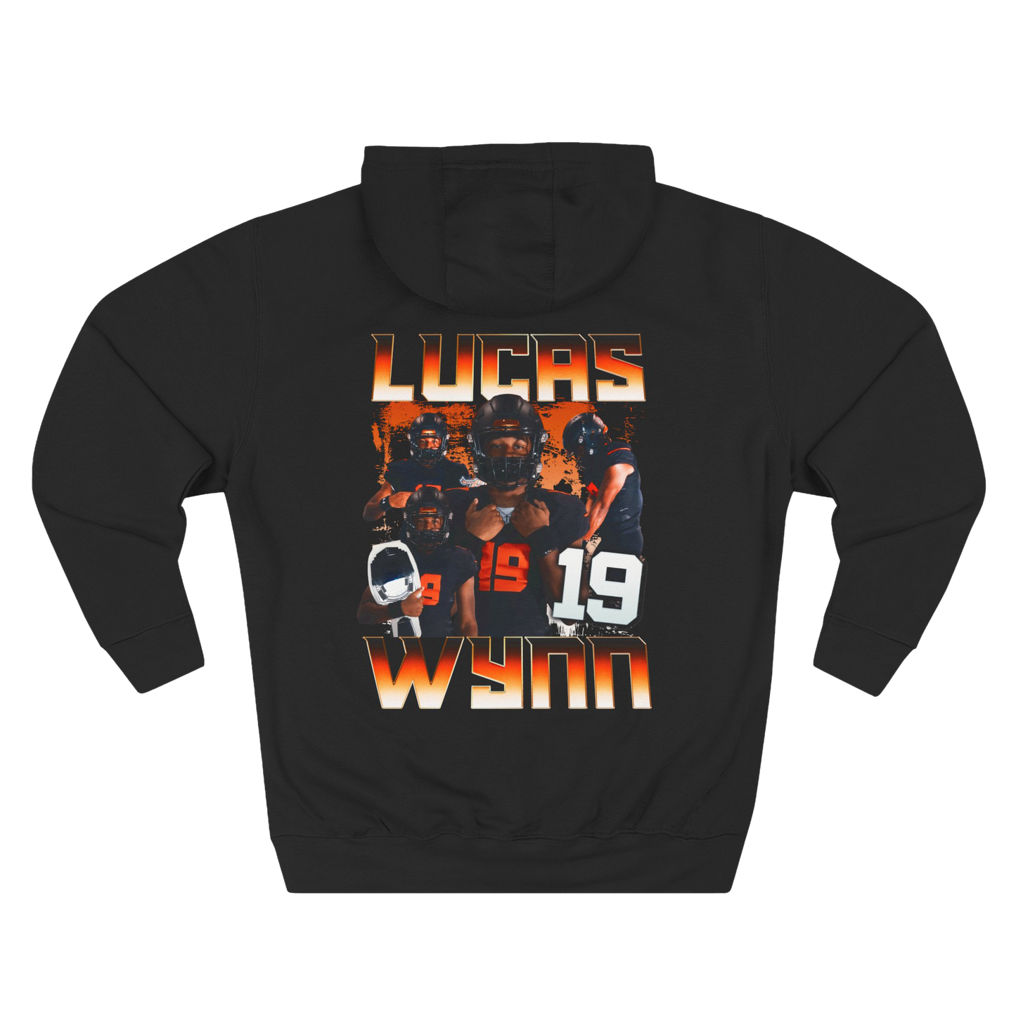 Lucas Wynn Soft-Style Badge Hoodie