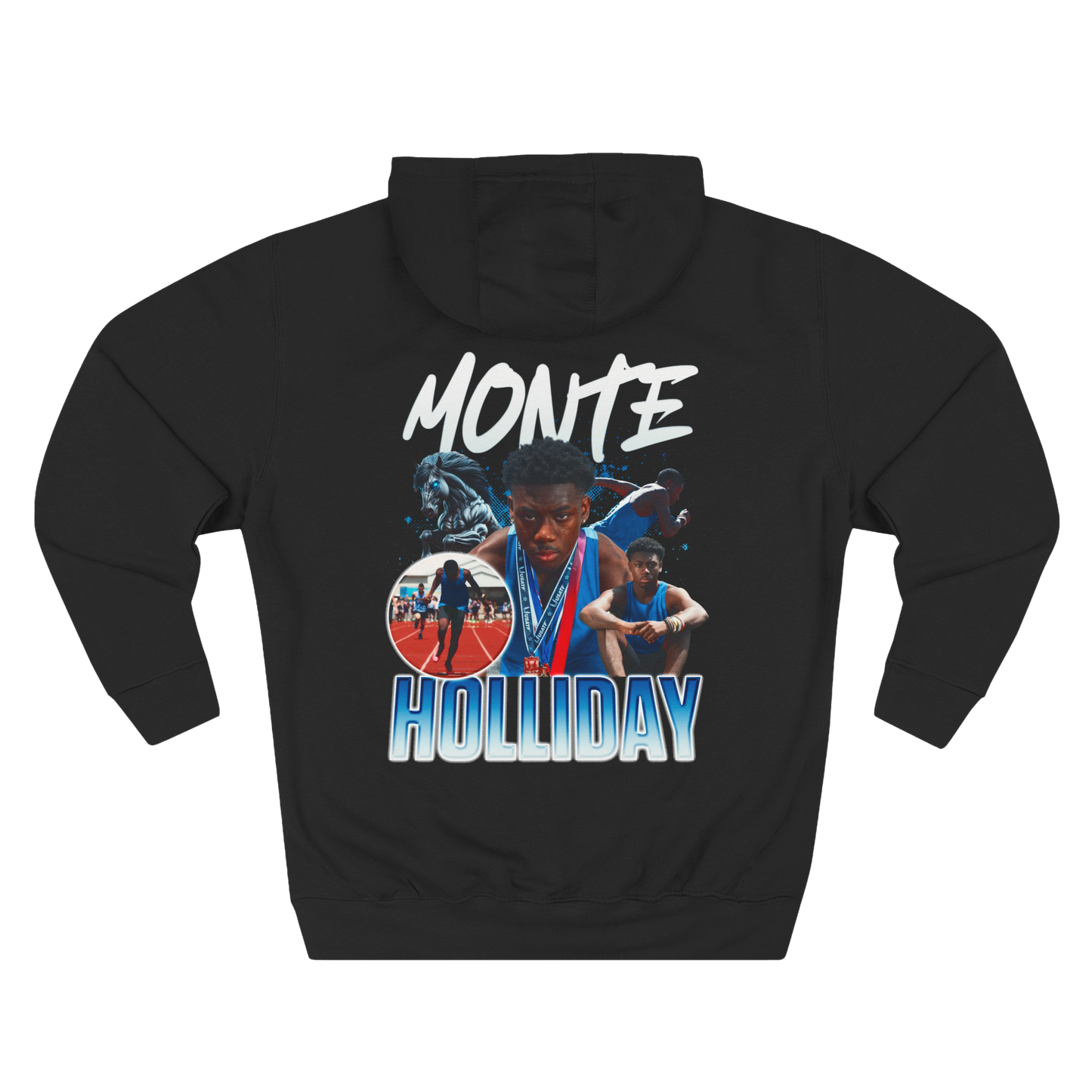 Monte Holliday Soft-Style Badge Hoodie