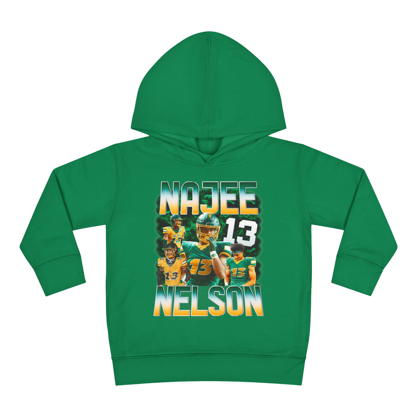 Najee Nelson Toddler Pullover Hoodie