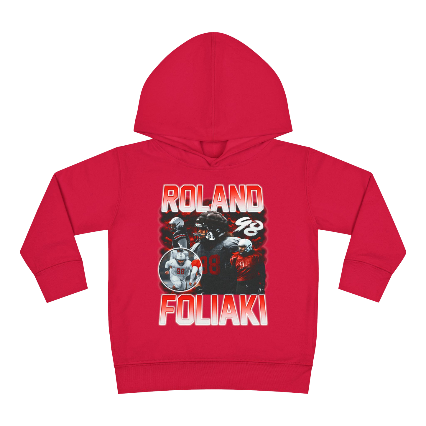 Roland Foliaki Toddler Pullover Hoodie