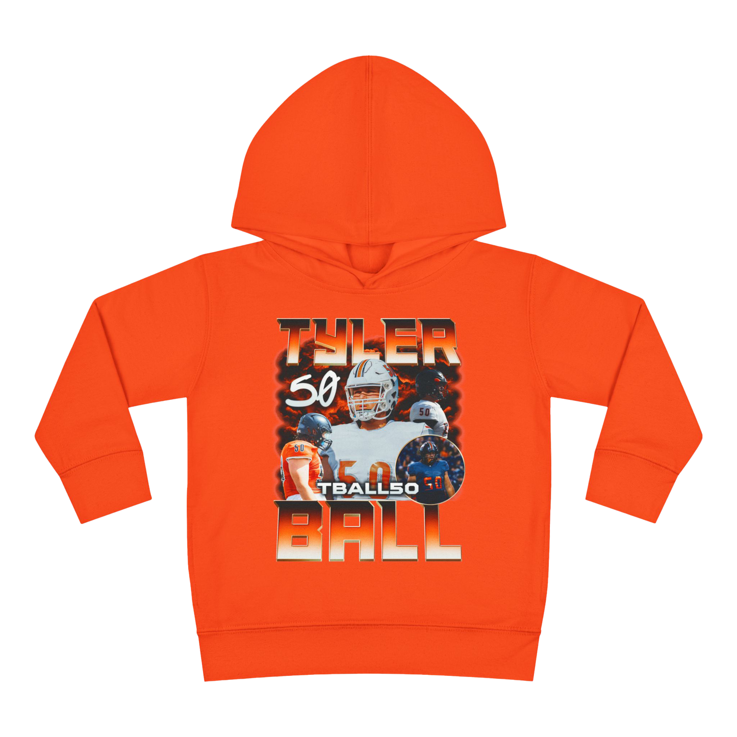 Tyler Ball Toddler Pullover Hoodie