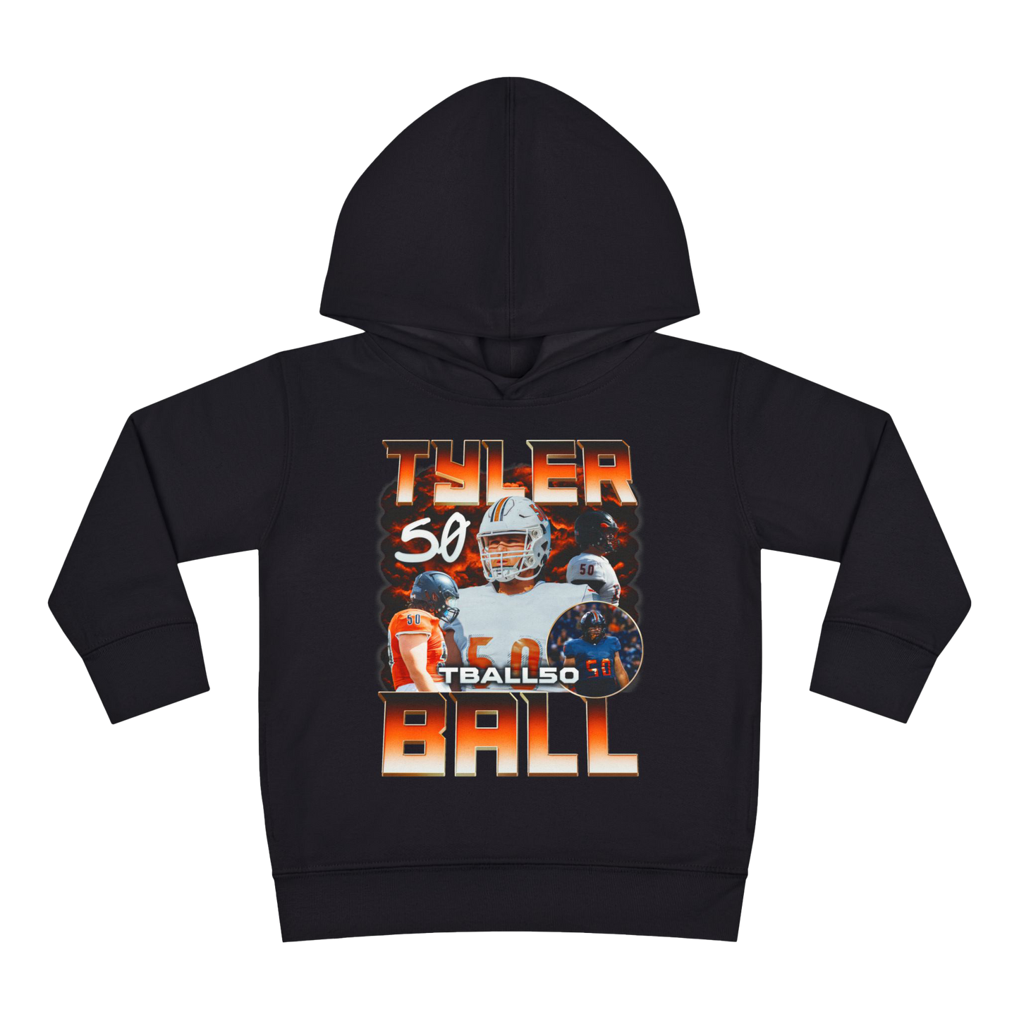 Tyler Ball Toddler Pullover Hoodie