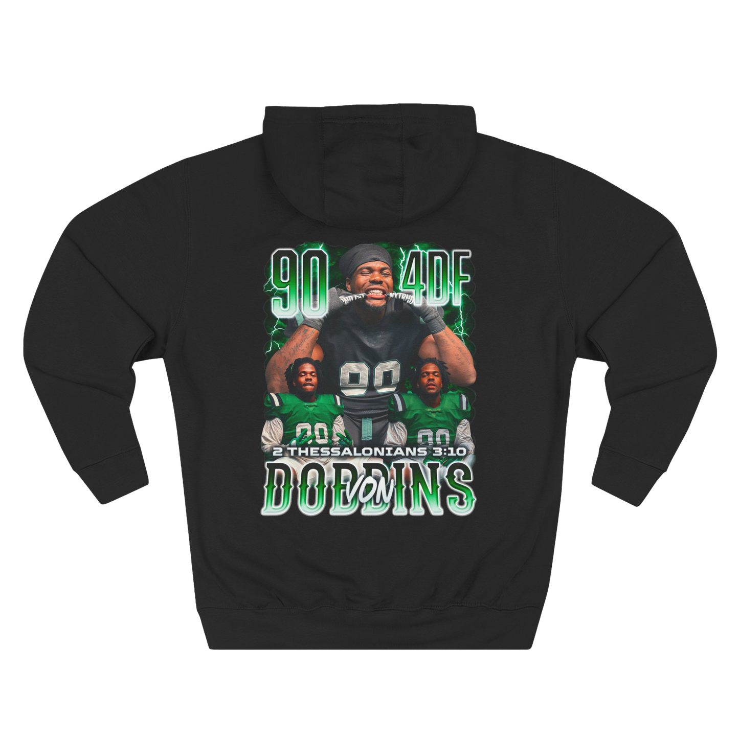 Von Dobbins Soft-Style Badge Hoodie