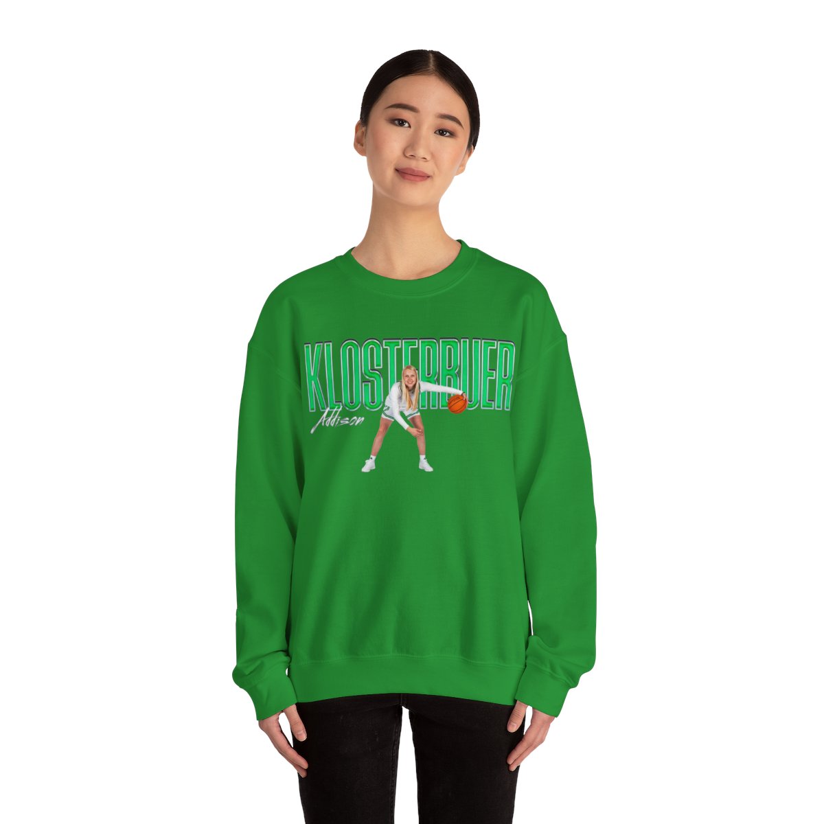 Addison Klosterbuer Big Last Name Crewneck Sweatshirt