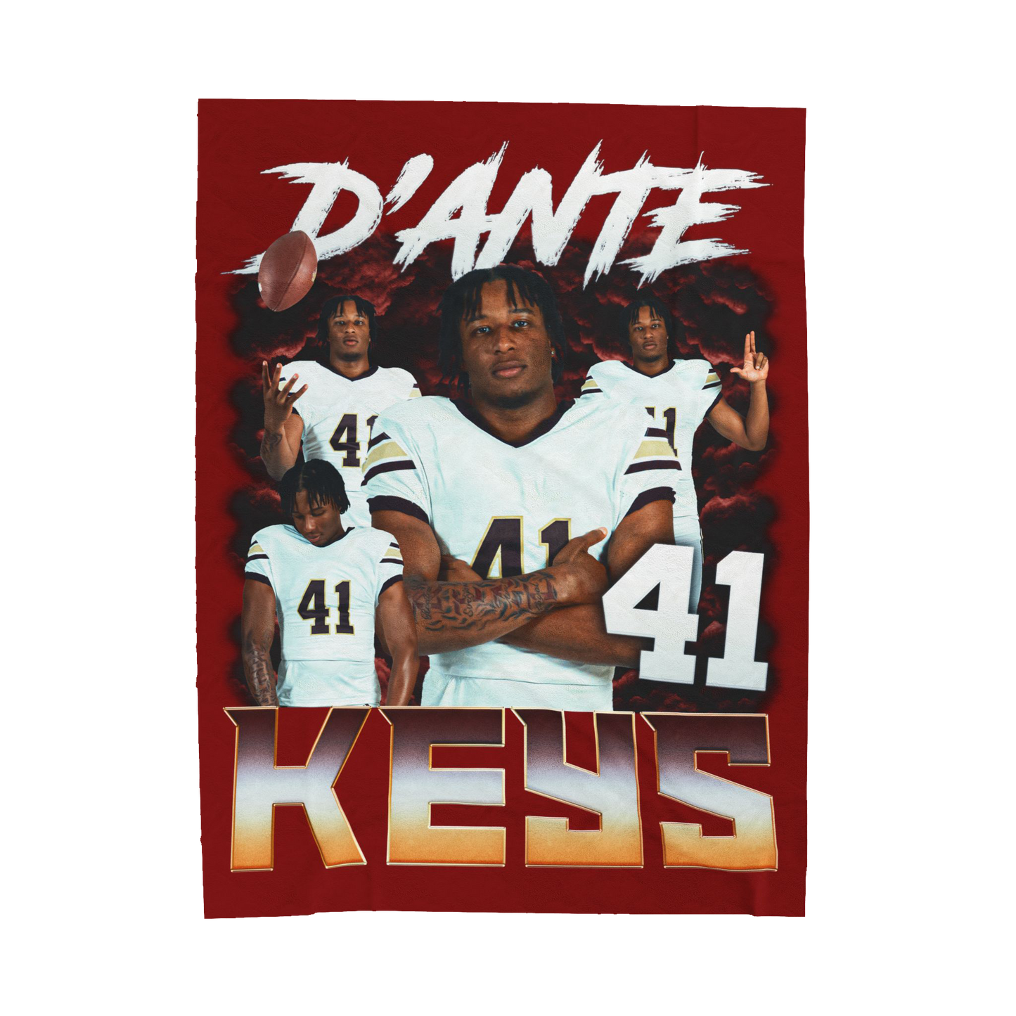 D'Ante Keys 60"-80" Plush Blanket
