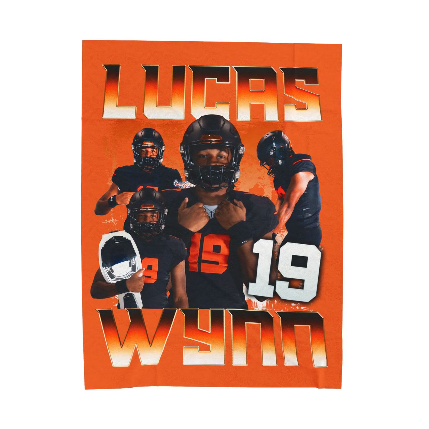 Lucas Wynn 60"-80" Plush Blanket