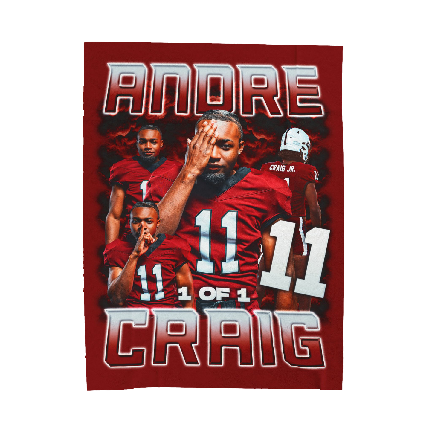 Andre Craig 60"-80" Plush Blanket
