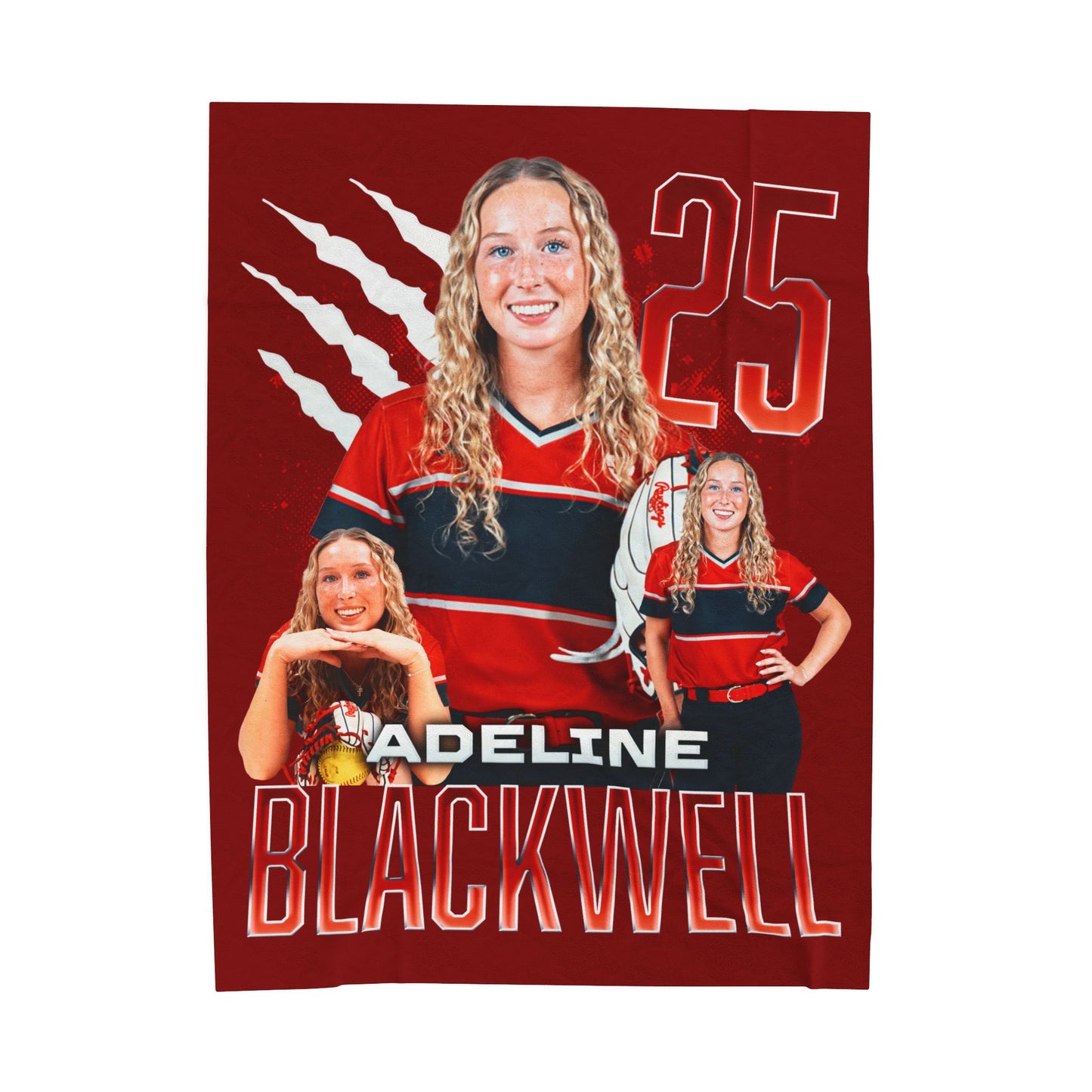 Adeline Blackwell 60"-80" Plush Blanket