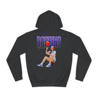Hannah Robbins Curved Combo Colored Premium Hoodie