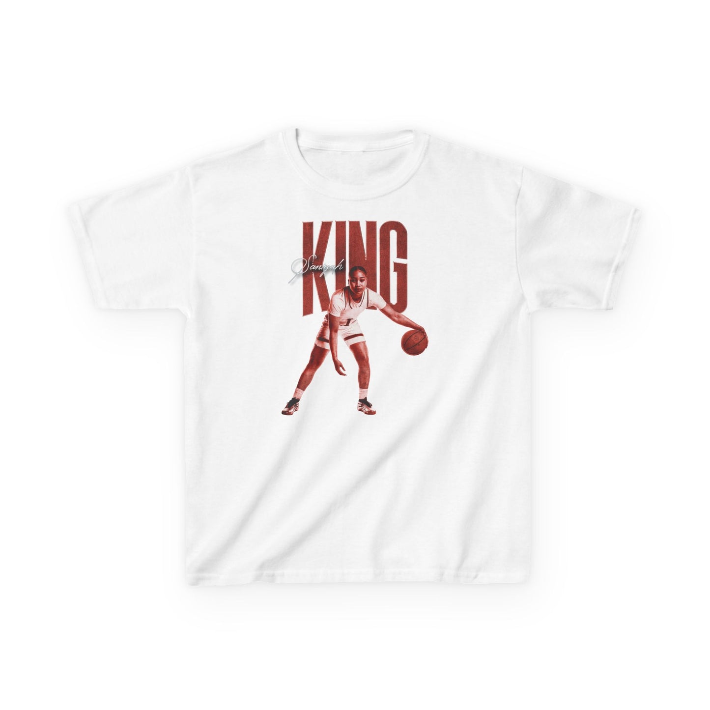 Saniyah King Faded Glory Kids Tee