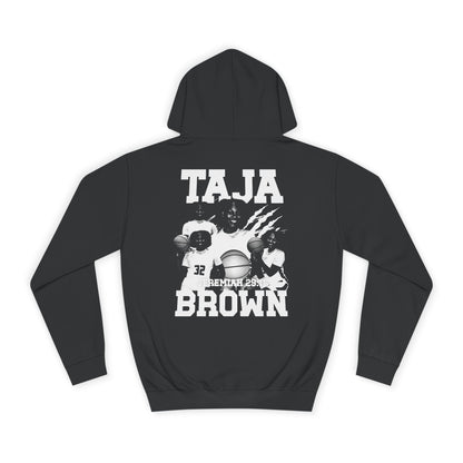 Taja Brown Vintage Blackout Premium Hoodie