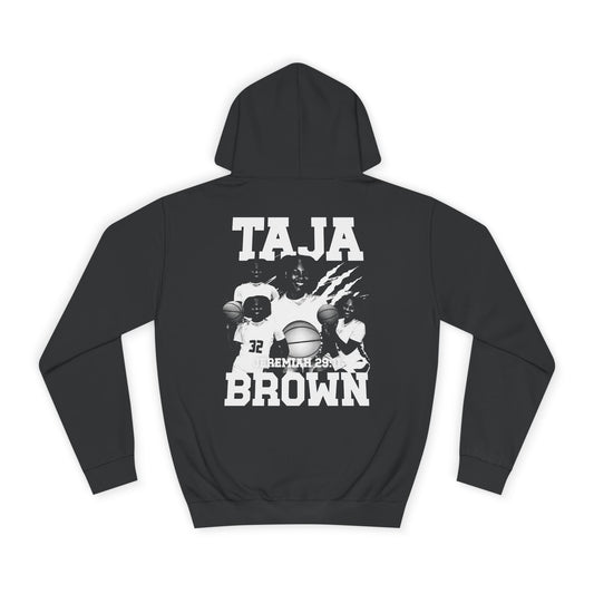 Taja Brown Vintage Blackout Premium Hoodie