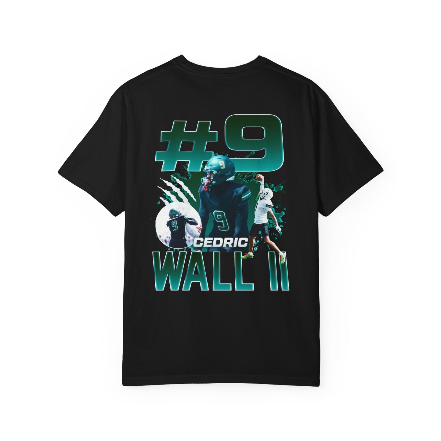Cedric Wall II Logo Front & Back Premium Tee