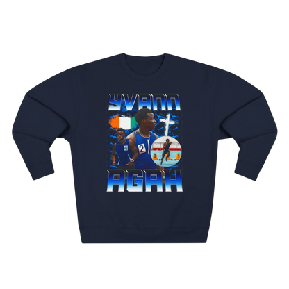 Yvann Agah Unisex Crewneck Sweatshirt