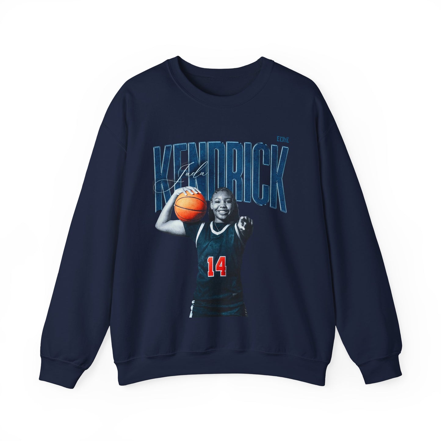Jada Kendrick Faded Glory Crewneck Sweatshirt