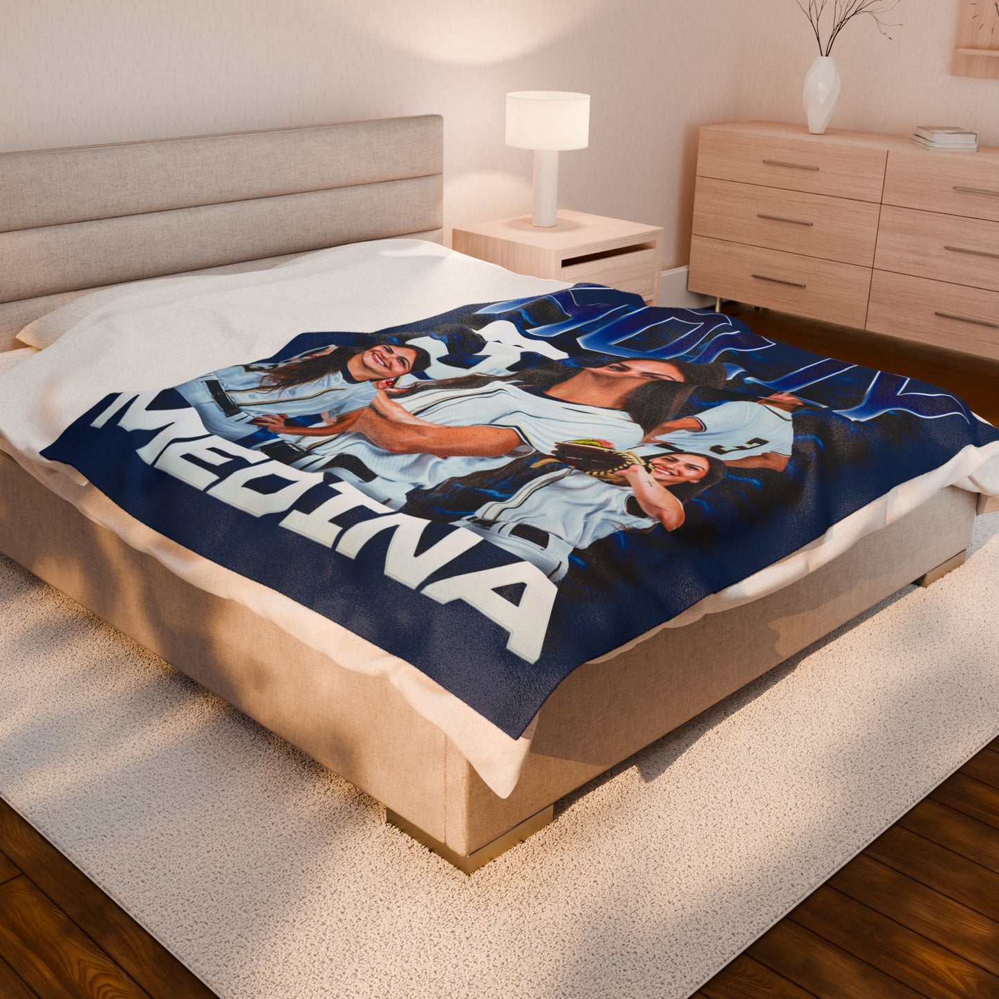 Holly Medina 60"-80" Plush Blanket