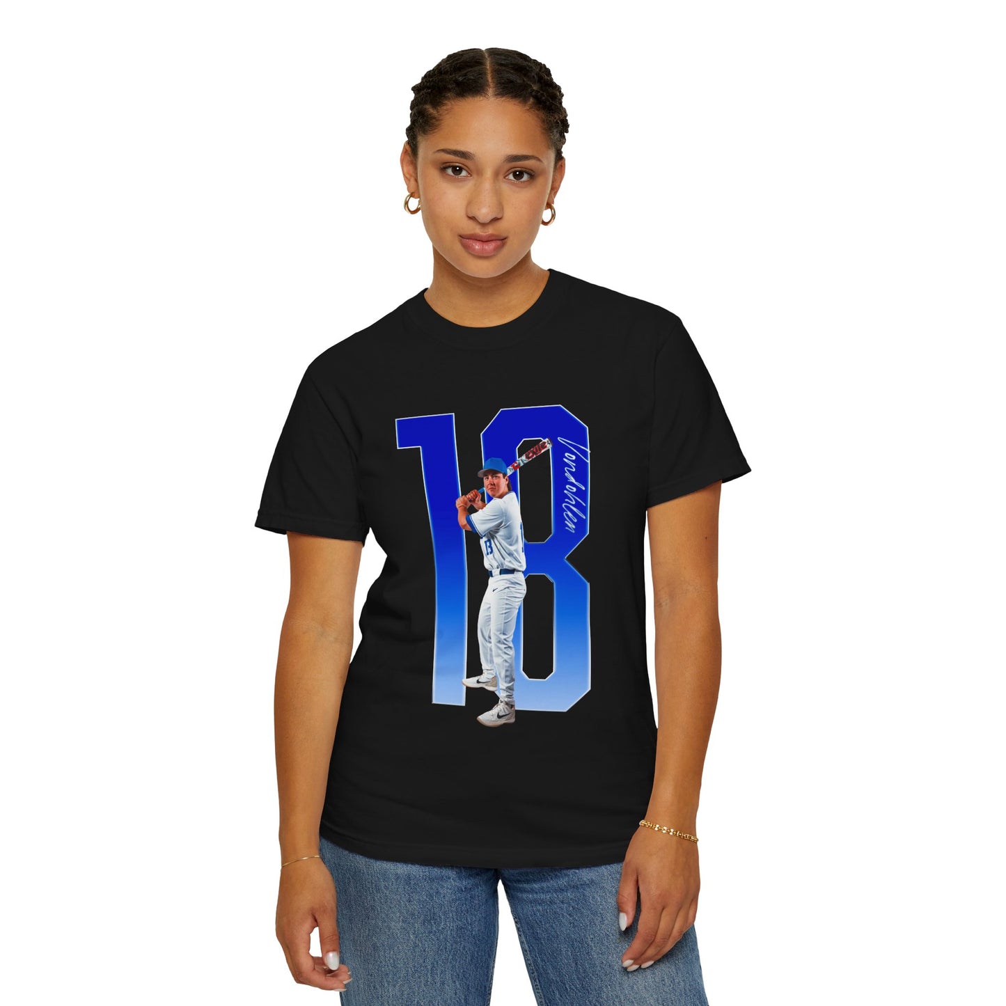 Brett Vondohlen Player Icon Number Premium Tee