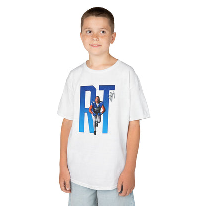 Reese Tripp Player Icon Initals Kids Tee