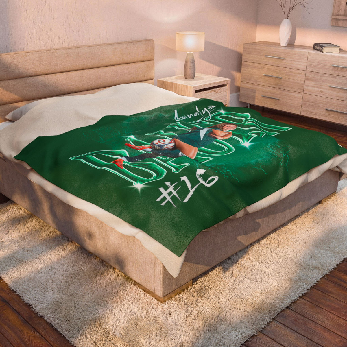 Annalyse Bauer 60"-80" Plush Blanket