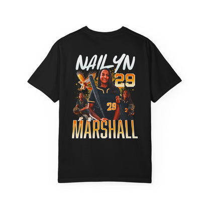Nailyn Marshall Logo Front & Back Premium Tee