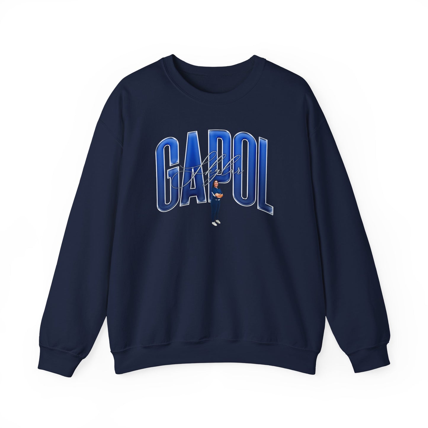 Skylar Gapol Big Last Name Crewneck Sweatshirt