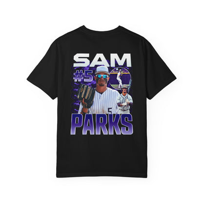 Sam Parks Logo Front & Back Premium Tee