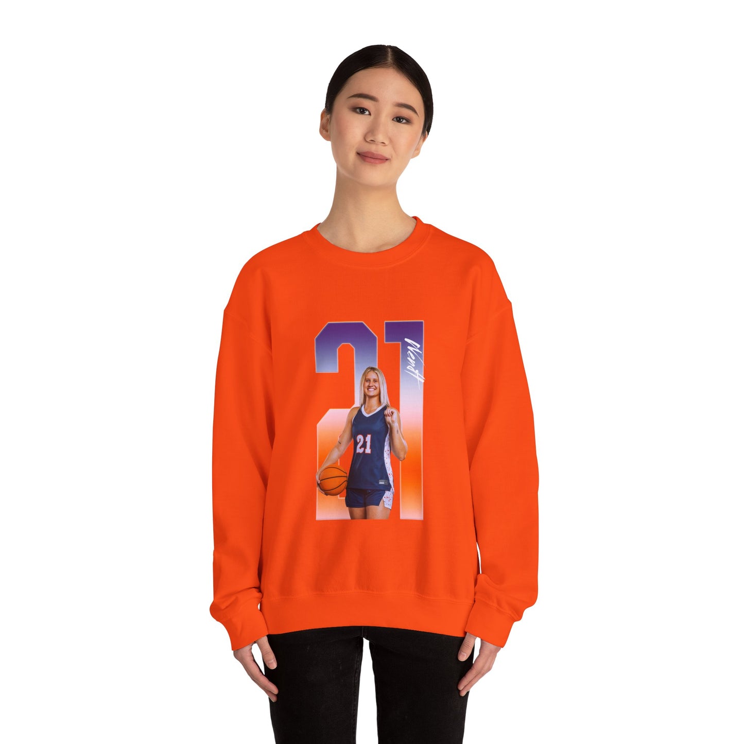Ryann Wendt Player Icon Number Crewneck Sweatshirt