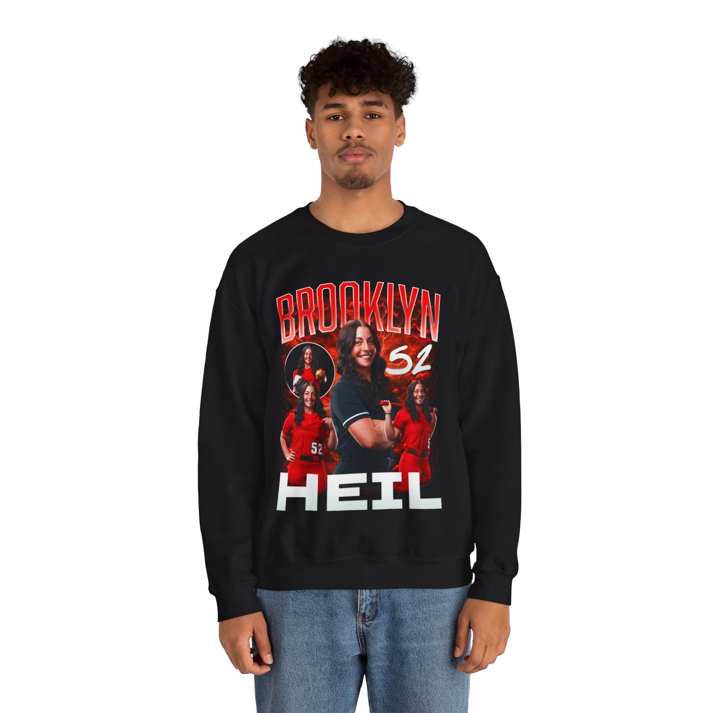 Brooklyn Heil Lightning Storm Crewneck Sweatshirt