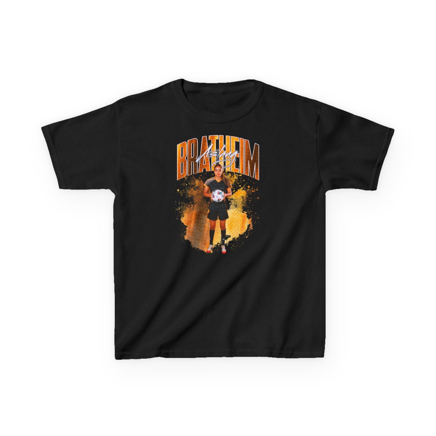 Aslaug Bratheim Big Last Name Kids Tee