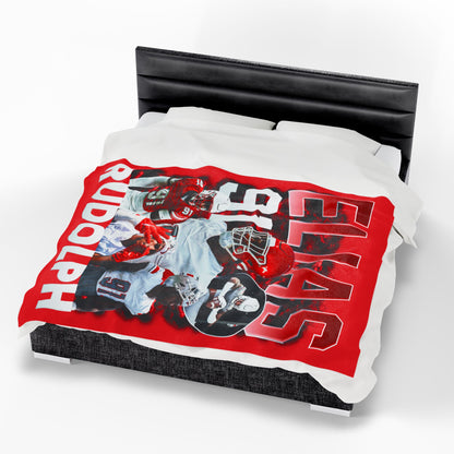 Elias Rudolph 60"-80" Plush Blanket