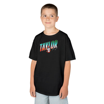 Kj Taylor Cursive Combo Kids Tee