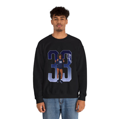 Kennedi Wright Player Icon Number Crewneck Sweatshirt