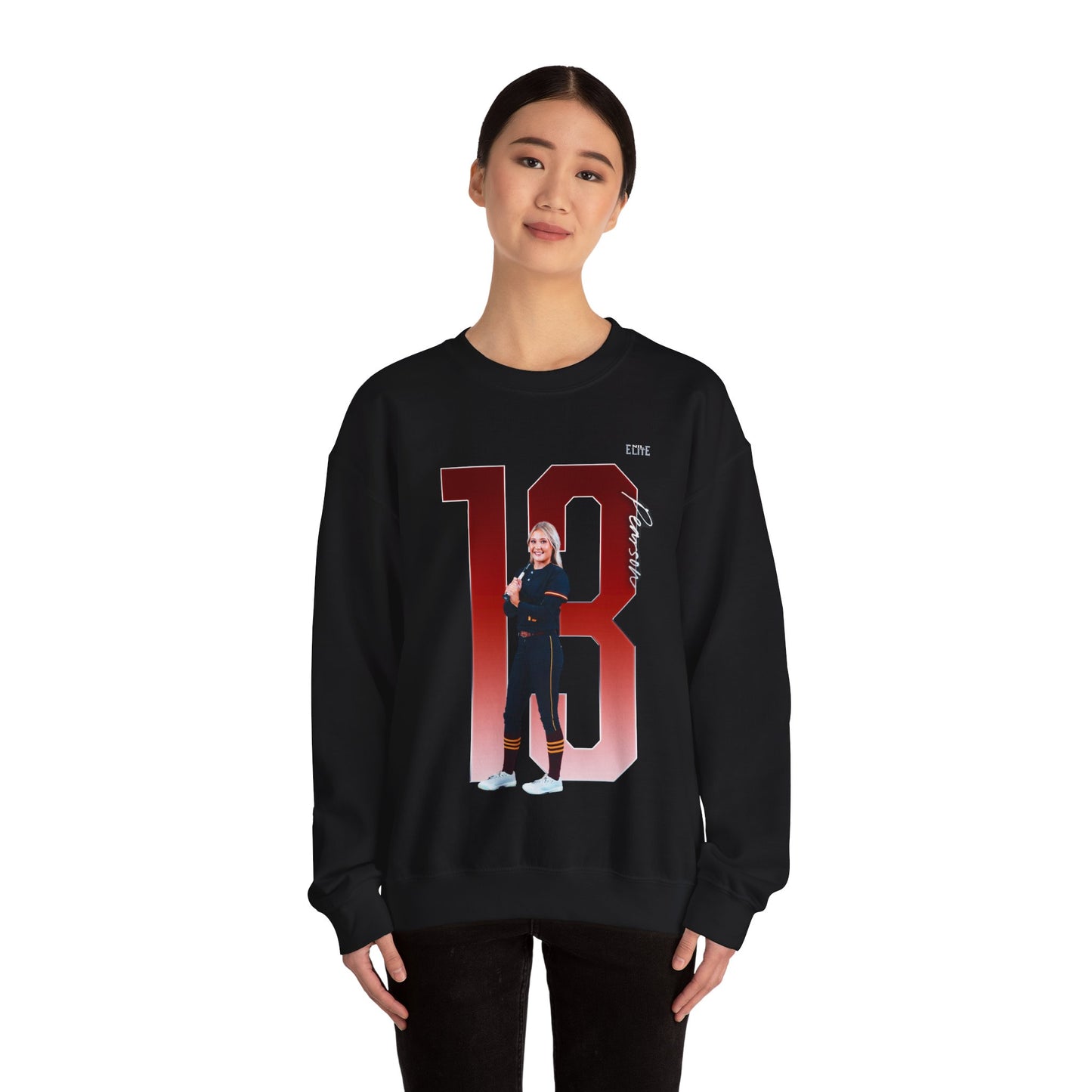 Carli Pearson Player Icon Number Crewneck Sweatshirt