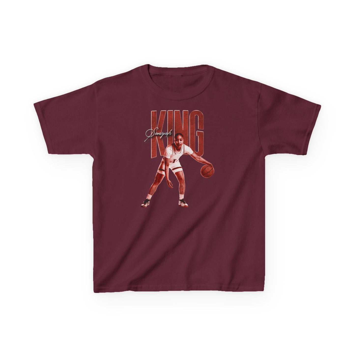 Saniyah King Faded Glory Kids Tee