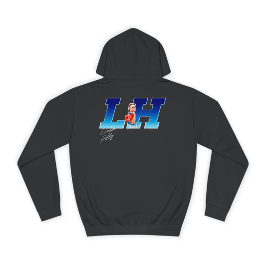 Landon Holly Big Initials Colored Premium Hoodie