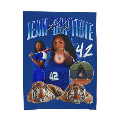 Kailyn Jean-Baptiste Last Name Highlight 60"-80" Plush Blanket