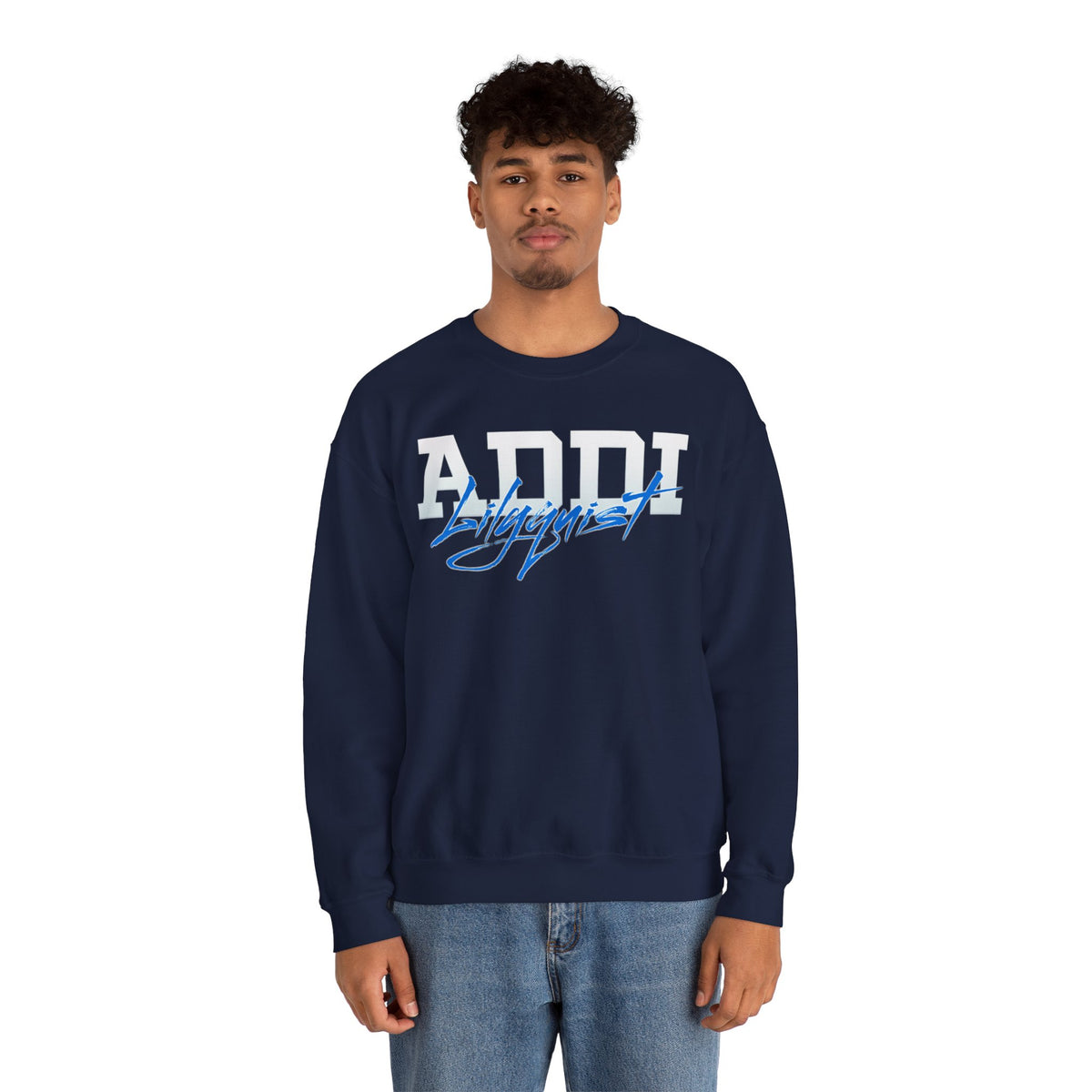 Addi Lilyquist Cursive Crewneck Sweatshirt