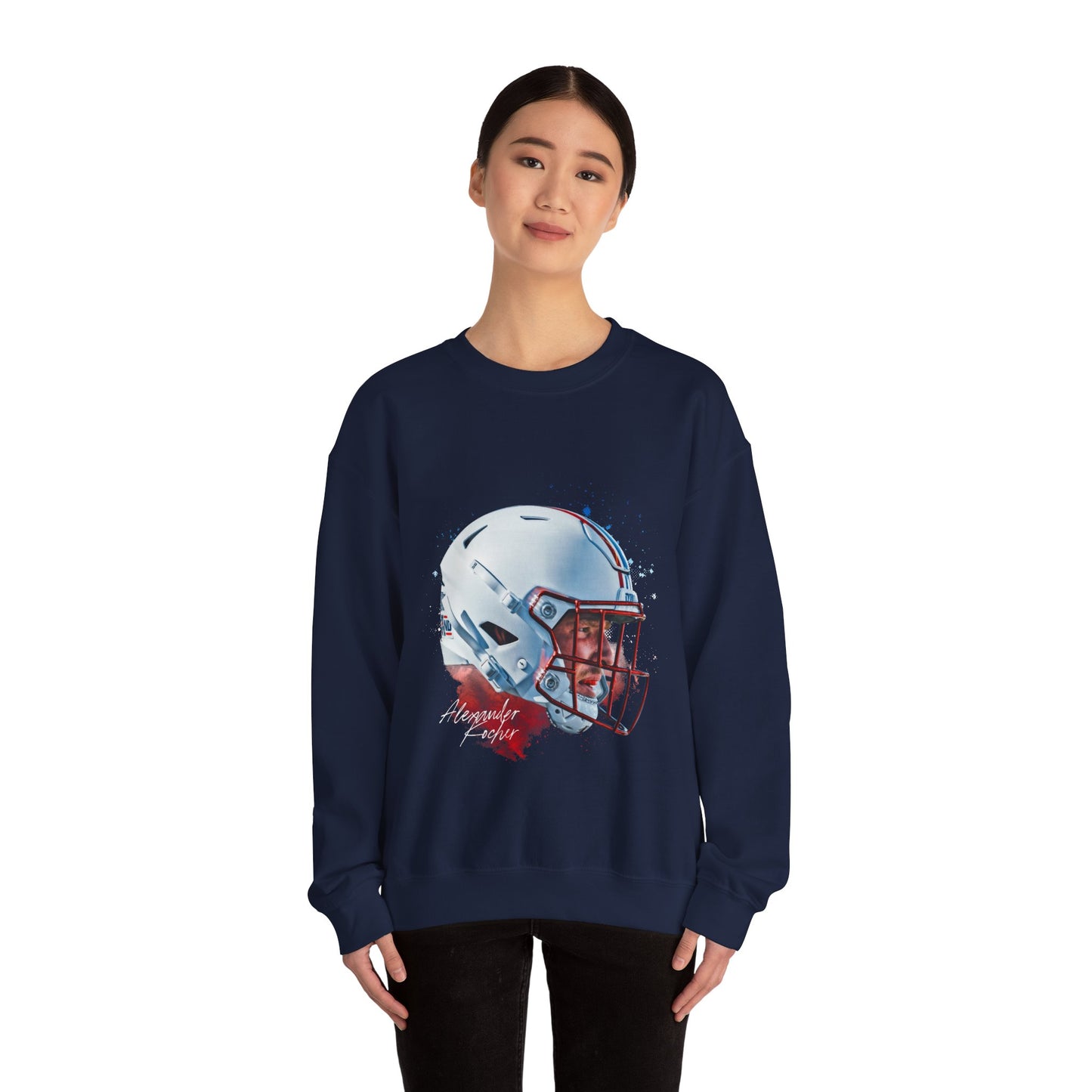 Alexander Kocher Big Head Crewneck Sweatshirt