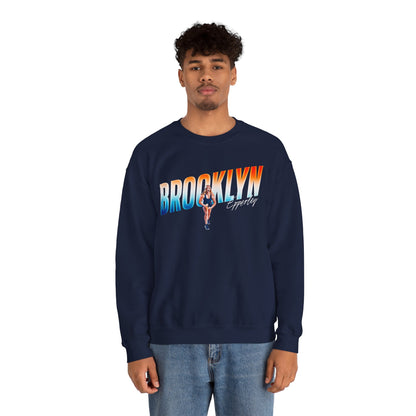 Brooklyn Epperley Cursive Combo Crewneck Sweatshirt