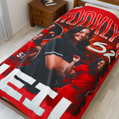 Brooklyn Heil Lightning Storm 60"-80" Plush Blanket