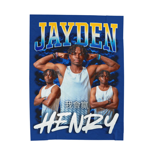 Jayden Henry 60"-80" Plush Blanket