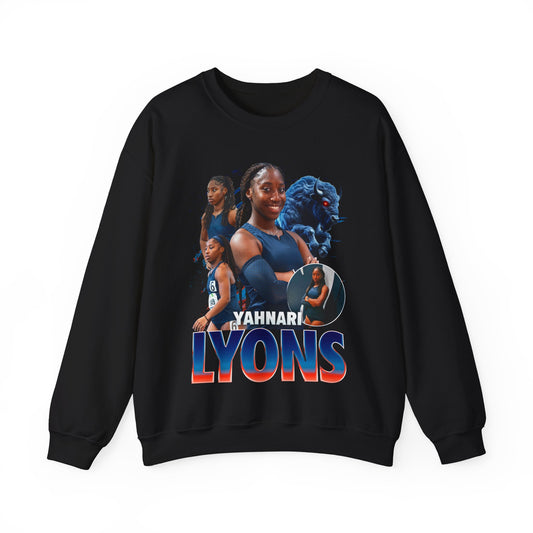 Yahnari Lyons Team Mascot Crewneck Sweatshirt
