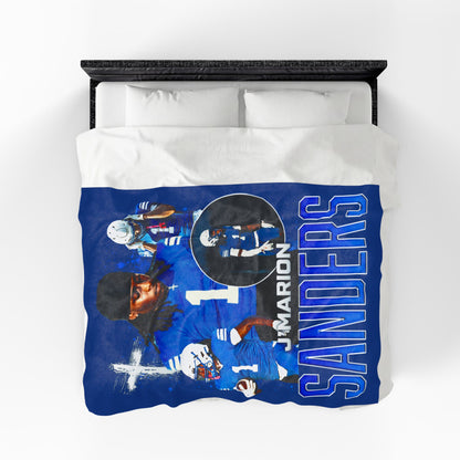 J'Marion Sanders 60"-80" Plush Blanket