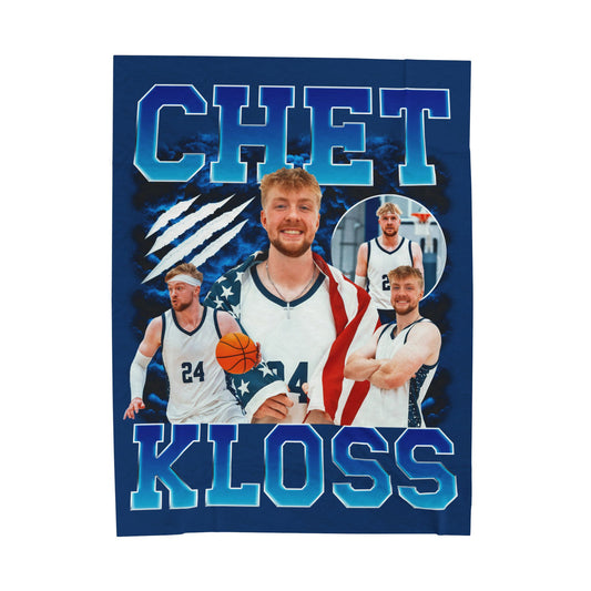 Chet Kloss Heritage Pride 60"-80" Plush Blanket