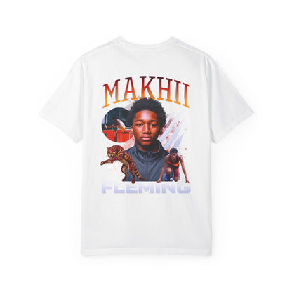 Makhii Fleming Logo Front & Back Premium Tee
