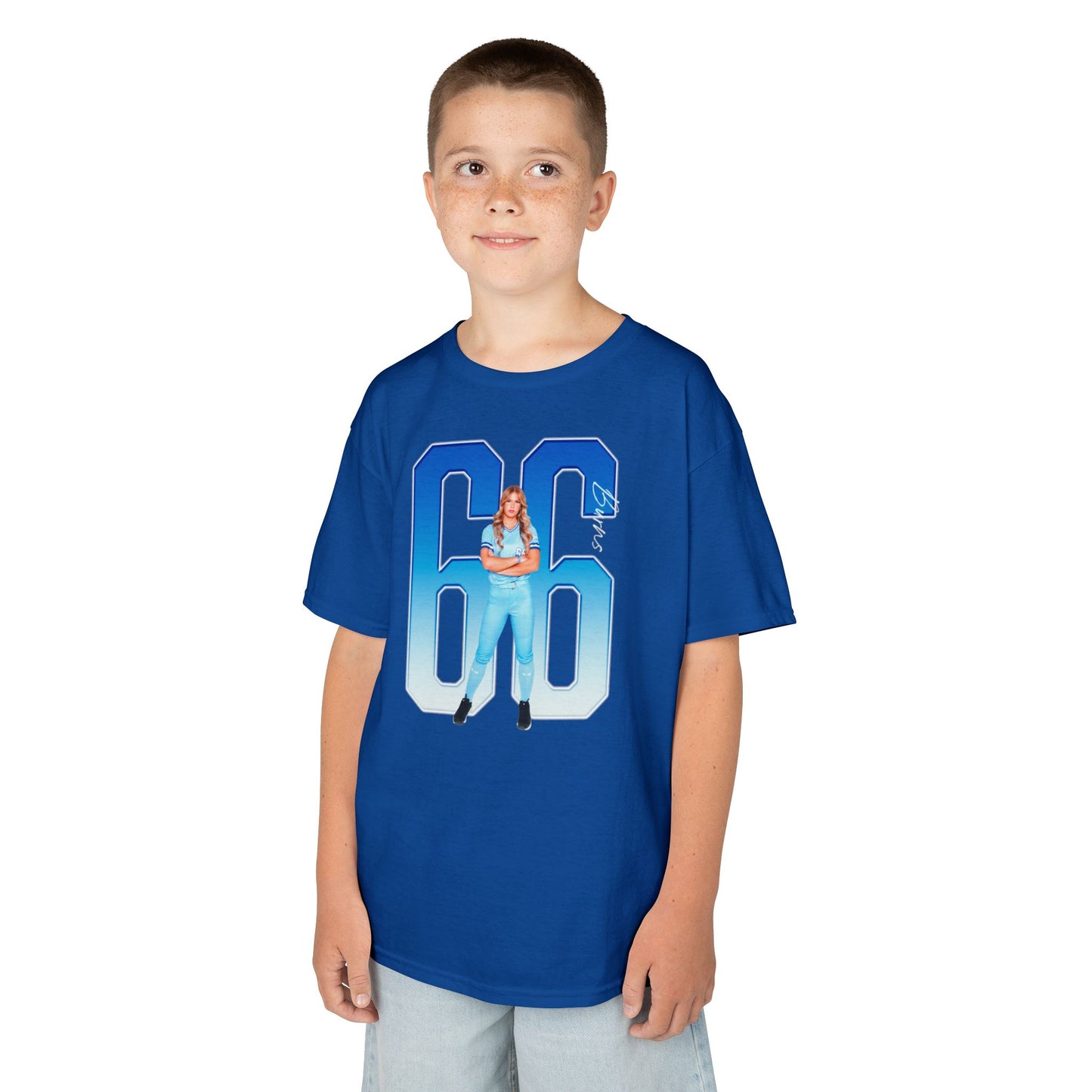 Addie Burns Player Icon Number Kids Tee